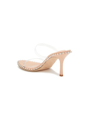  - ALEXANDER WANG - Nova 85 Metal Beads Heeled Sandals