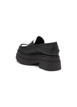  - ALEXANDERWANG - Carter Grained Leather Platform Loafers