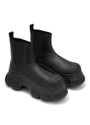 Detail View - Click To Enlarge - ALEXANDER WANG - Storm Leather Chelsea Boots