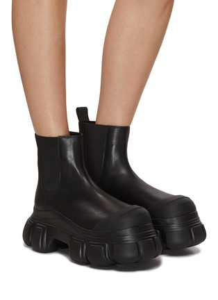 Figure View - Click To Enlarge - ALEXANDER WANG - Storm Leather Chelsea Boots