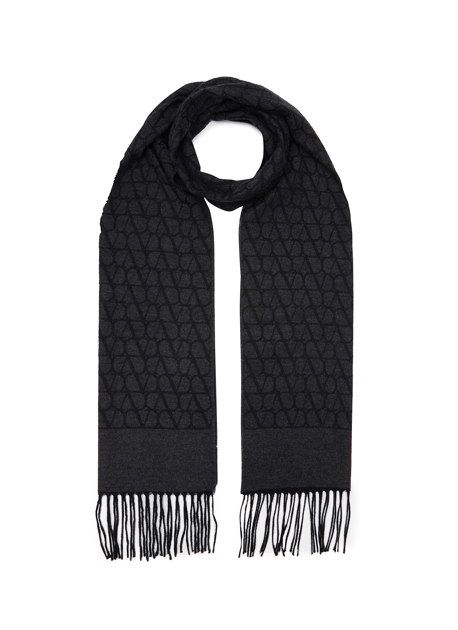 VALENTINO GARAVANI Toile Iconographe Scarf Men Lane Crawford