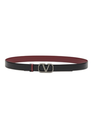 Main View - Click To Enlarge - VALENTINO GARAVANI - VLogo Reversible Leather Belt