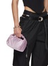 Figure View - Click To Enlarge - ALEXANDERWANG - Mini Scrunchie Crystal Embellished Bag