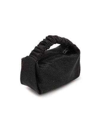 Detail View - Click To Enlarge - ALEXANDERWANG - Mini Scrunchie Crystal Embellished Bag