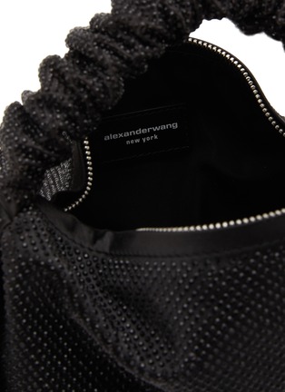 Detail View - Click To Enlarge - ALEXANDERWANG - Mini Scrunchie Crystal Embellished Bag
