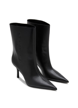 Detail View - Click To Enlarge - ALEXANDER WANG - Delphine 85 Leather Boots