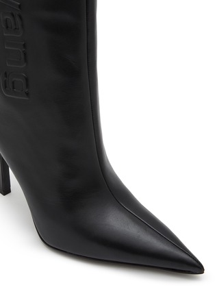 Detail View - Click To Enlarge - ALEXANDER WANG - Delphine 105 Tall Leather Boots