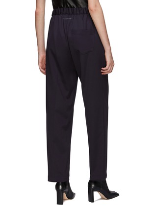 Back View - Click To Enlarge - MM6 MAISON MARGIELA - Drawstring Waist Pants