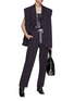 Figure View - Click To Enlarge - MM6 MAISON MARGIELA - Drawstring Waist Pants