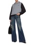 Figure View - Click To Enlarge - MM6 MAISON MARGIELA - Panelled Hoodie