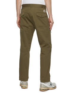 【関税＆送料込み】Moncler Trousers Moncler Nylon cargo pants with drawstring - Beige