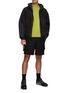 Figure View - Click To Enlarge - MONCLER - Reflective Hood Logo Ripstop Jacket