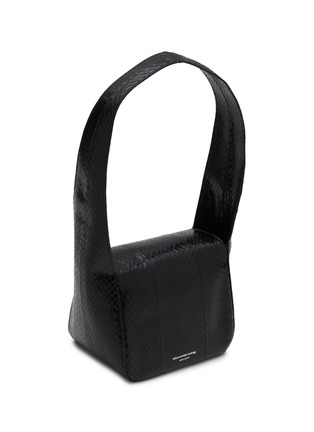 Detail View - Click To Enlarge - ALEXANDERWANG - Small Dome Leather Hobo Bag