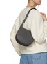 Figure View - Click To Enlarge - VALEXTRA - Small Leather Hobo Bag