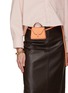 Figure View - Click To Enlarge - VALEXTRA - Borsa Iside Leather Belt Bag