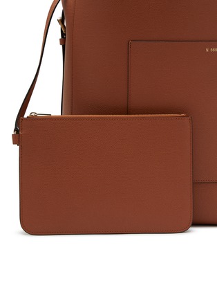  - VALEXTRA - Medium Leather Bucket Bag