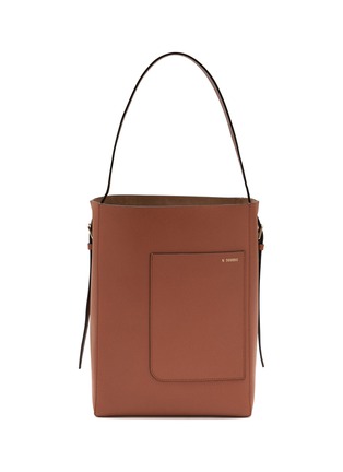 Main View - Click To Enlarge - VALEXTRA - Medium Leather Bucket Bag