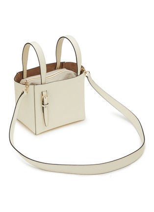 Detail View - Click To Enlarge - VALEXTRA - Mini Leather Bucket Bag