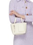 Figure View - Click To Enlarge - VALEXTRA - Mini Leather Bucket Bag