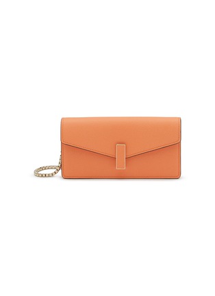 Main View - Click To Enlarge - VALEXTRA - Iside Leather Clutch With Chain