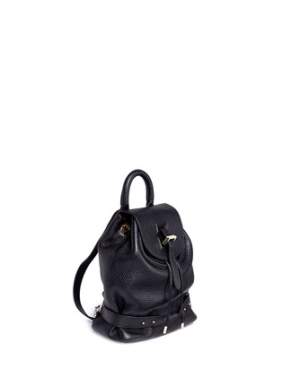 Front View - Click To Enlarge - 71172 - Mini pebbled leather backpack