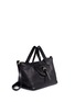 Front View - Click To Enlarge - 71172 - 'Thela' medium pebbled leather trapeze tote