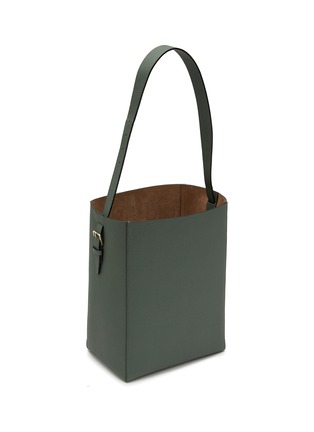 Detail View - Click To Enlarge - VALEXTRA - Medium Leather Bucket Bag