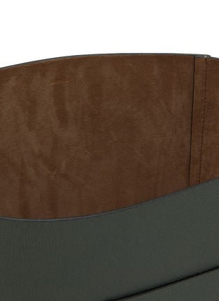 Detail View - Click To Enlarge - VALEXTRA - Medium Leather Bucket Bag