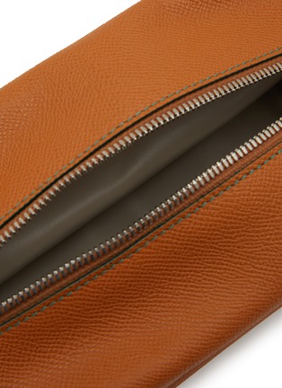 Detail View - Click To Enlarge - VALEXTRA - Large Origami Leather Shoulder Bag