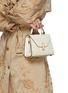 Front View - Click To Enlarge - VALEXTRA - Micro Iside Leather Shoulder Bag