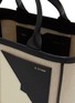 Detail View - Click To Enlarge - VALEXTRA - Mini Canvas Shopping Tote Bag