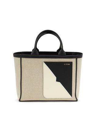 Main View - Click To Enlarge - VALEXTRA - Mini Canvas Shopping Tote Bag
