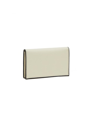 Figure View - Click To Enlarge - VALEXTRA - Leather Flapped Cardholder