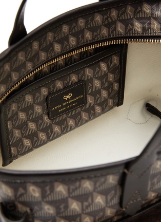 Detail View - Click To Enlarge - ANYA HINDMARCH - XS I Am a Plastic Bag Recycled Canvas Tote Bag