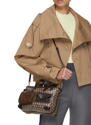 Front View - Click To Enlarge - ANYA HINDMARCH - XS I Am a Plastic Bag Recycled Canvas Tote Bag