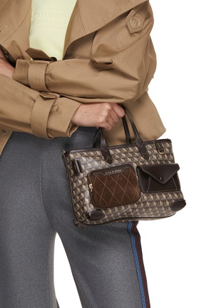 Figure View - Click To Enlarge - ANYA HINDMARCH - XS I Am a Plastic Bag Recycled Canvas Tote Bag