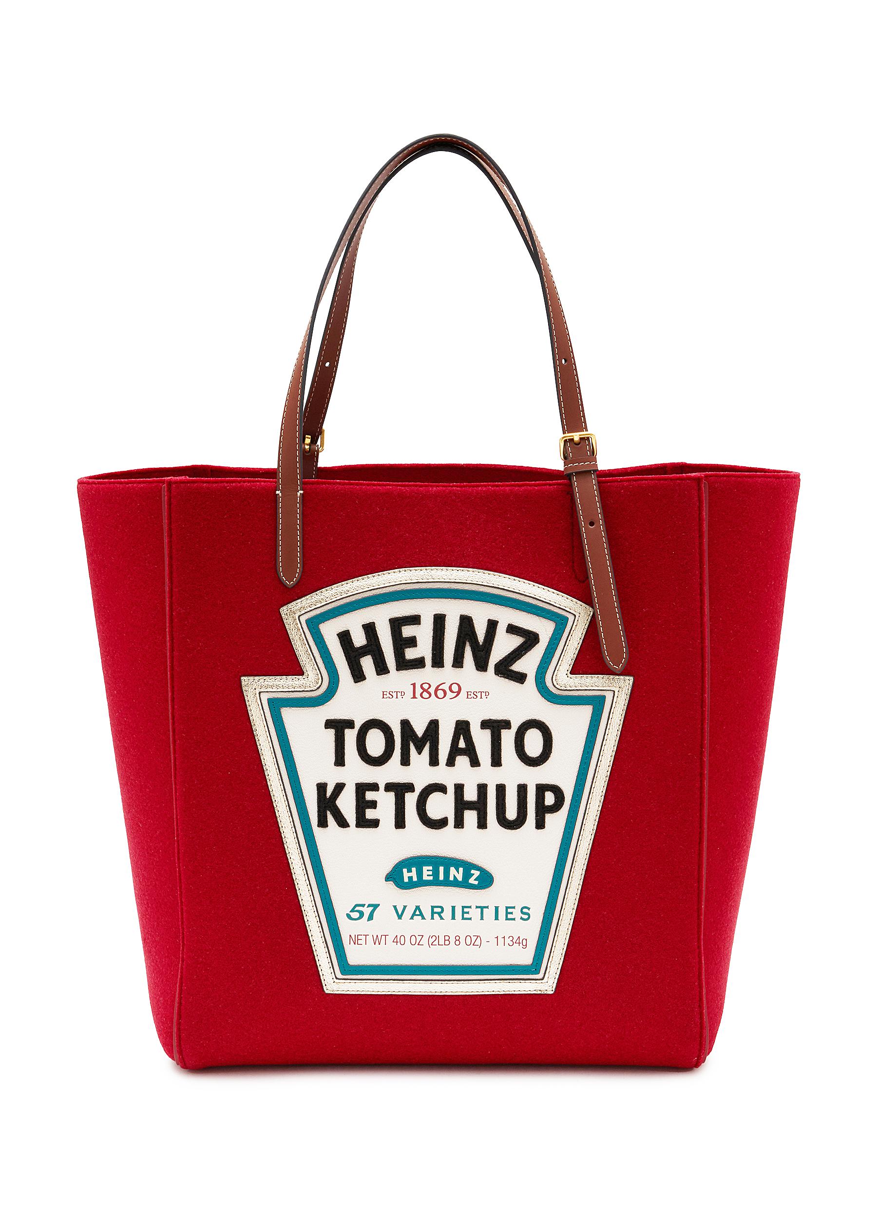 Ketchup Recycled Felt Tote Bag