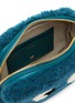 Detail View - Click To Enlarge - ANYA HINDMARCH - Eyes Camera Shearling Crossbody Bag