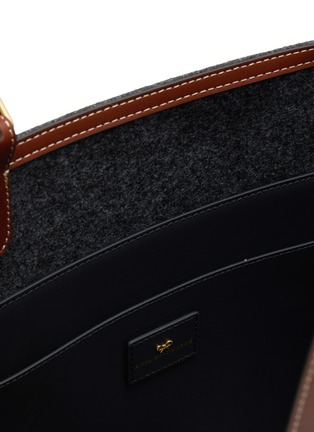 Detail View - Click To Enlarge - ANYA HINDMARCH - Eyes Recycled Felt Tote Bag