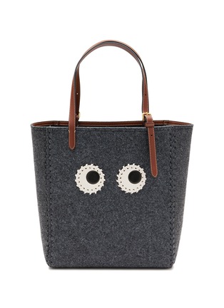 Main View - Click To Enlarge - ANYA HINDMARCH - Eyes Recycled Felt Tote Bag