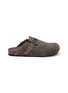 Main View - Click To Enlarge - BRUNELLO CUCINELLI - Monili Shearling Closed Toe Sandals