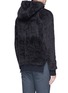Back View - Click To Enlarge - SIKI IM / DEN IM - Polar fleece zip hoodie