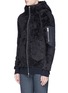 Front View - Click To Enlarge - SIKI IM / DEN IM - Polar fleece zip hoodie