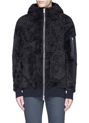 Main View - Click To Enlarge - SIKI IM / DEN IM - Polar fleece zip hoodie