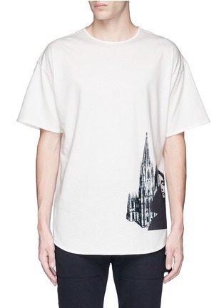 Main View - Click To Enlarge - SIKI IM / DEN IM - 'HEARTBREAKER' print oversized T-shirt
