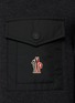  - MONCLER - Hooded Logo Embroidered Knit Cardigan