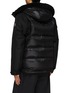 Back View - Click To Enlarge - MONCLER - Morgins Shearling Hooded Puffer Jacket