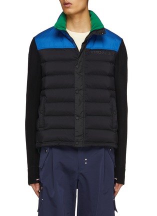 Main View - Click To Enlarge - MONCLER - Performance And Style Puffer Cardigan