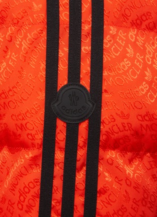  - MONCLER - x adidas Originals Alpbach Allover Logo Jacquard Puffer Jacket