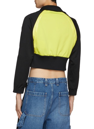 Back View - Click To Enlarge - MONCLER - x adidas Originals Cropped Jacket